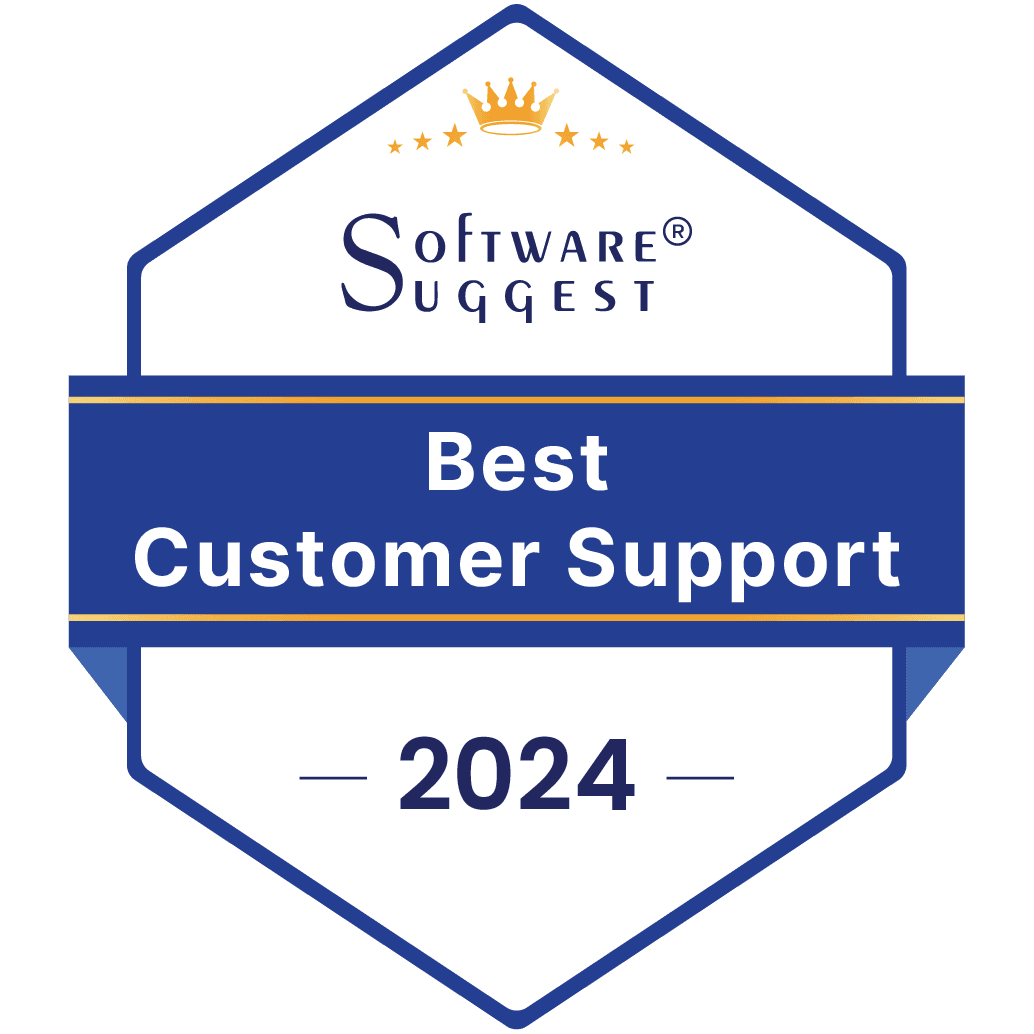 SoftwareSuggest Best Customer Support 2024