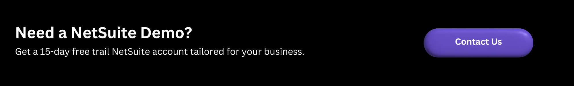 CTA image with link for contacting us for netsuite demo account