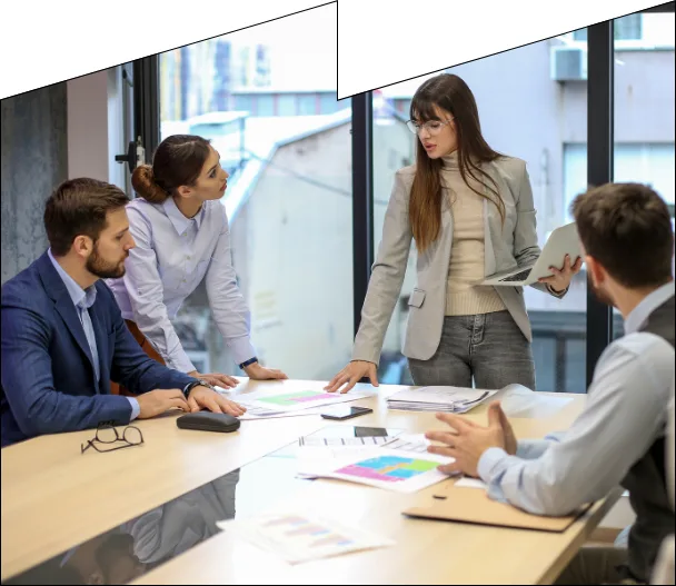 A team reviewing NetSuite eCommerce performance together
